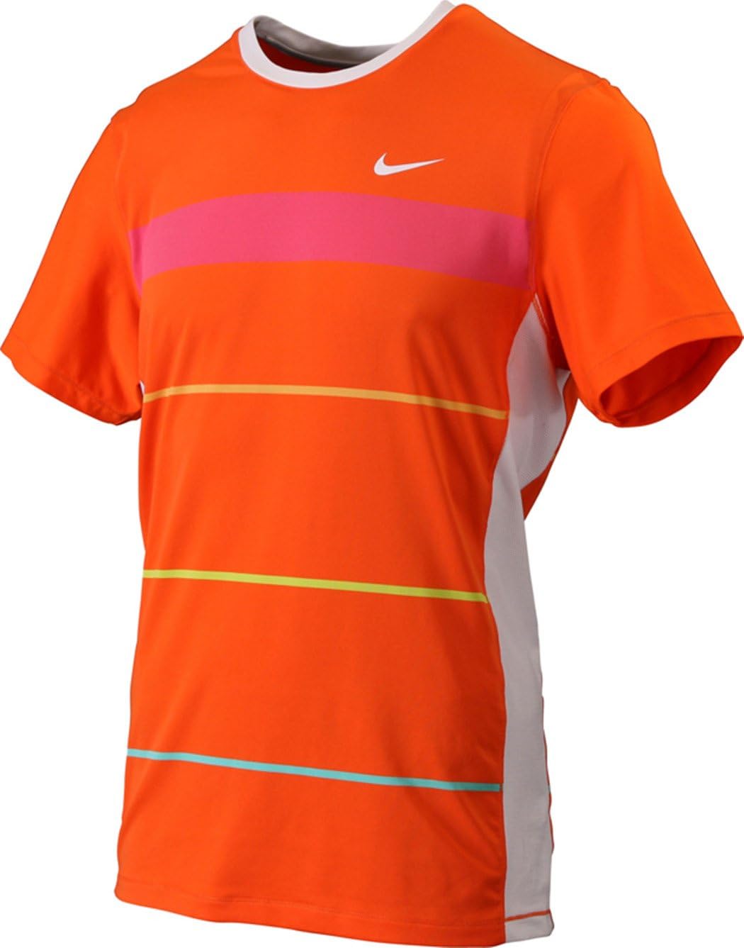 Nike Men S Rafael Nadal Australian Open Rush Crush Tennis Crew Shirt Orange Xl Amazon Co Uk Garden Outdoors