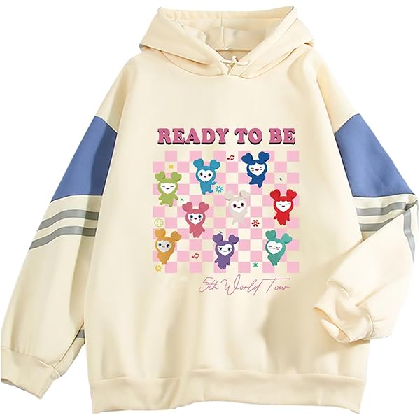 Amazon.com: Thyoeun Twice Hoodie Sweater New Album READY TO BE