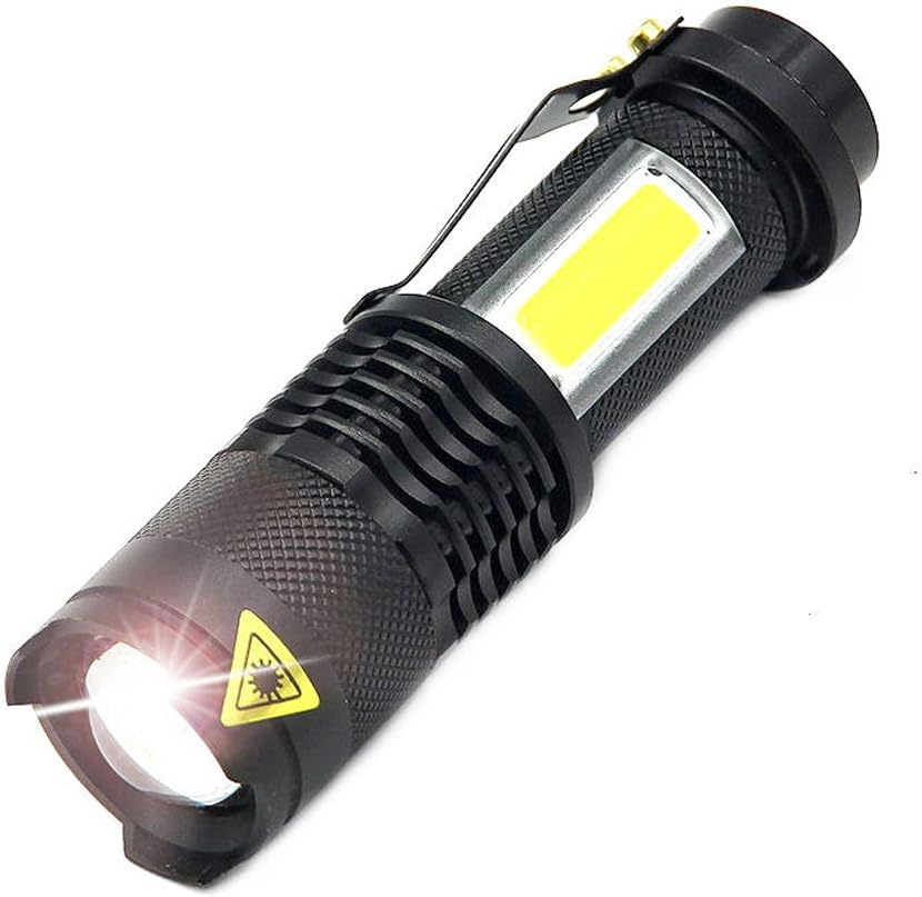 Zmsdt 3800LM LED Flashlight Portable Mini ZOOM Torch Flashlight Use AA 14500 Battery Waterproof in Life Flashlight