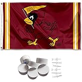 College Flags & Banners Co. Iowa State Cyclones Retro Vault Throwback Banner and Tapestry Wall Tack Pads