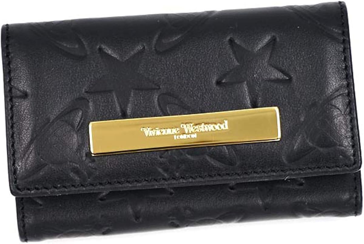 新入荷 ヴィヴィアンウエストウッド Vivienne Westwood 7 Star Orb スター アンド オーブ 6連 キーケース Nero ブラック ヴィヴィアン ウエストウッド キーケース オーブ レディース スマートキー ブランド キーホルダー 本革 レザー 6連キーケース かわいい