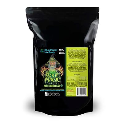 Root Magic Mycorrhizae + Microbes (4 oz) Blue Planet Nutrients | Hydroponic Aeroponic Coco Coir Soil Soil-Less | Beneficial Fungi for Plants | Boost Root Efficacy