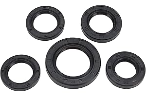 WOOSTAR Engine Crankshaft Oil Seal Assembly Replacement for GY6 49cc 50cc 139QMB Scooter Moped ATV 4 Wheeler Quad