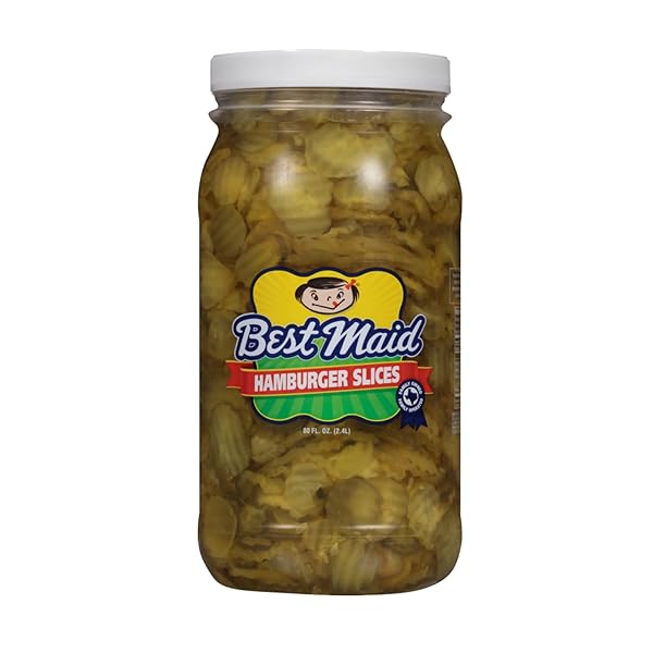 BEST MAID HAMBURGER SLICES 80OZ PICKLES (1 PACK)