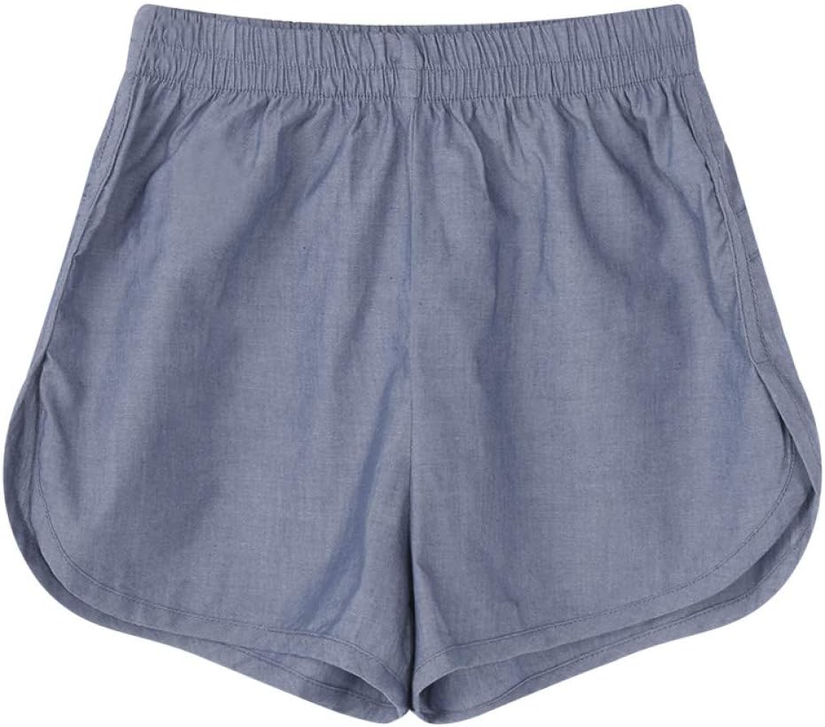 women's elastic waist shorts