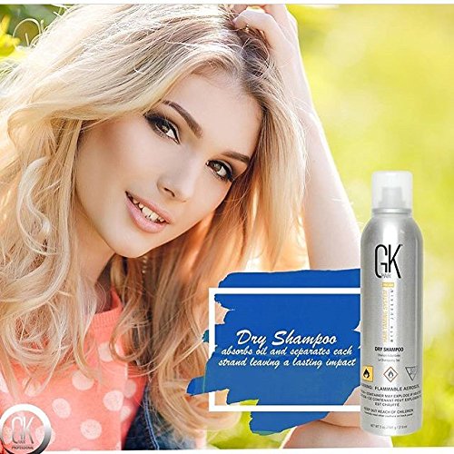GKhair Dry Shampoo for Unisex, 5 oz./219 mL