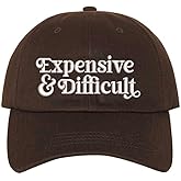 DSY Lifestyle Expensive & Difficult Embroidered Baseball Hat