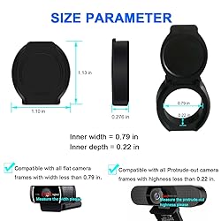 2 Pack Universal Webcam Cover, Desktop Computer