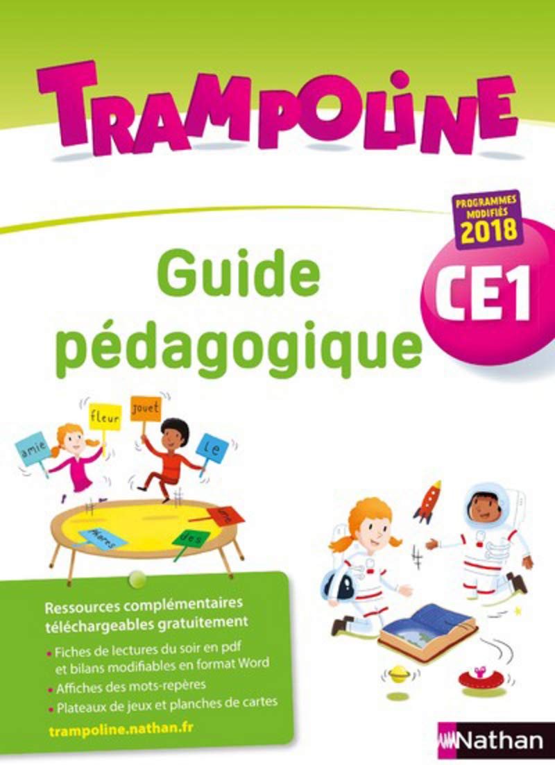 Trampoline Guide Pedagogique Ce1 19 French Edition Bondot Alain Chevrier Christine Declerck Marie Guerin Emilie Hosteau Gisele Merigeau Cecile Oudin Jerome Amazon Com Books