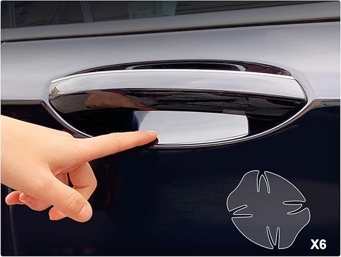 Amazon Ruiya トヨタ ドアノブ引っかき傷防止フィルム ハンドルプロテクター 保護フィルム ドアハンドルプロテクター 車 バイク 車 バイク