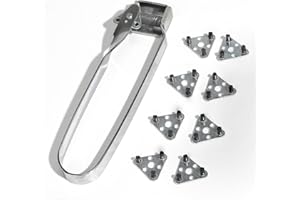 VASTOOLS Triple Flint Torch Striker, Spark Lighter, 8pcs Flint Replacements, For Welding, Cutting, Welder Students