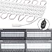 Vanity Mirror Lights, Dsben 13 FT/60 LEDs DIY Hollywood LED Makeup Mirror Light Kit with Dimmer, Natural White