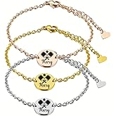 Pickleball Bracelet, Personalized Pickleball Name Engraving Jewelry, Custom Engraved Pickleball Bracelet for Women, Teens, and Girls, Pickleball Players Accessories