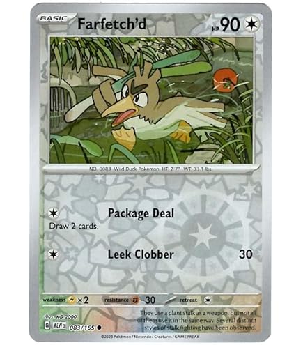 Amazon.com: Pokemon - Farfetch39;d (68/108) - XY Evolutions