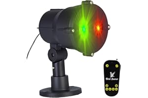 FXNFXLA Automatic Laser Bird Repeller, Automatic Laser Deterrent for Airport, Farm & Vineyard, Weatherproof Outdoor Bird Scar
