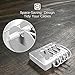 Charging Station, JZBRAIN USB Charging Station Dock 4-Port Charging Stand Organizer Multiple Charger Station & Desktop Docking Station for iPhone iPad Tablets Samsung Galaxy (Include 4 Cables, White)
