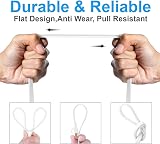 IBRA Cat8 Ethernet Cable 40Gbps 2000MHz SSTP Flat White RJ45 Network LAN 7M view 7