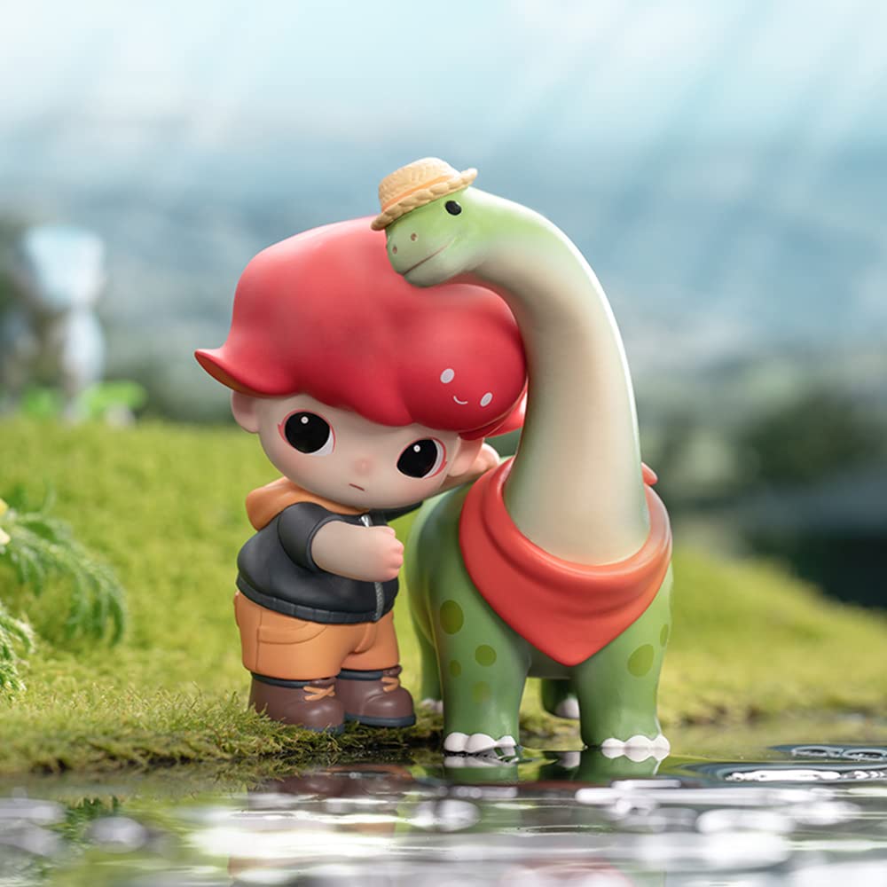 POP MART DIMOO Jurassic World Blind Box Figures, Random Design Toys for Modern Home Decor, Collectible Toy Set for Desk Accessories, 1PC