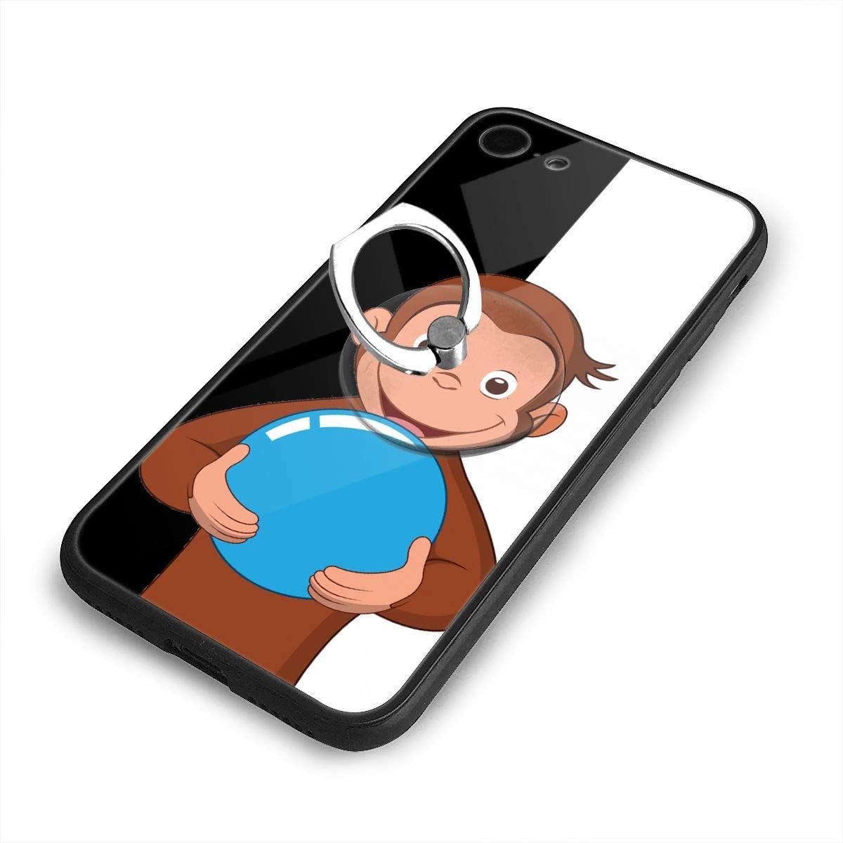 Amazon Co Jp おさるのジョージ Iphone 7 8 ケース リング付き フロッグ アイフォン シリコン 衝撃防止 アイフォン7 8 ケース おしゃれ 軽量 薄い 携帯カバー 人気no 1 男女兼用 ホーム キッチン