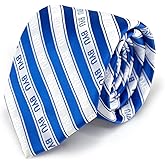 Fan Frenzy BYU Microfiber Necktie (Men's), Blue and White