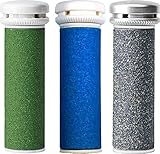 Emjoi Micro-Pedi Refill Rollers - (Extra, Super & Xtreme Coarse) - Pack of 3