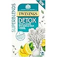 Twinings Detox 20 Tea Bags – Selenium contributes to the protection of cells. The fennel in this blend has a slight sweetness. Smooth lemon flavour. The ginger is gentle and warming