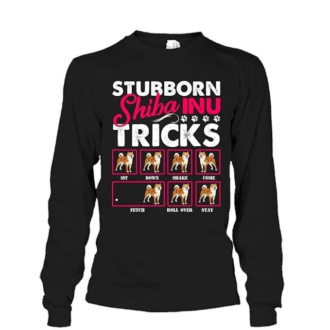 Mazoli Shiba Inu Cool T Shirt Design Stubborn Shiba Inu