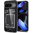 Spigen Ultra Hybrid Designed for Pixel 9 Case/Pixel 9 Pro Case (2024) [Anti-Yellowing], [Military-Grade Protection] - Zero One