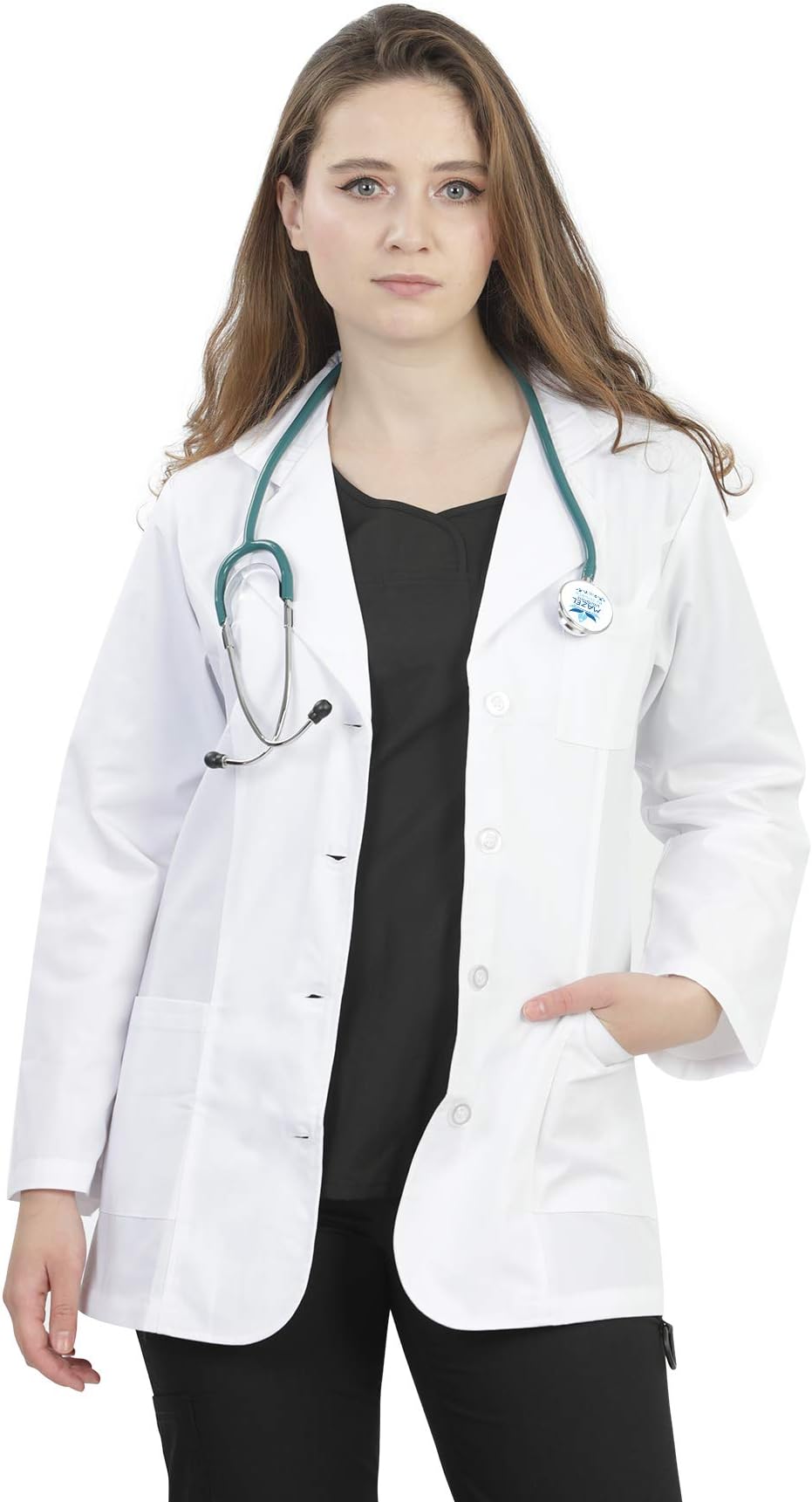 MAZEL UNIFORMS Womens 30 INCH Short LAB Coat