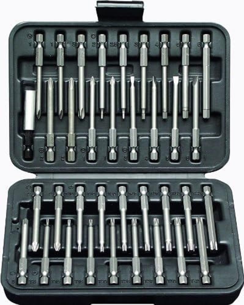Projahn 3788 Bit Box 1/4 Inch, 36-Piece 75 mm
