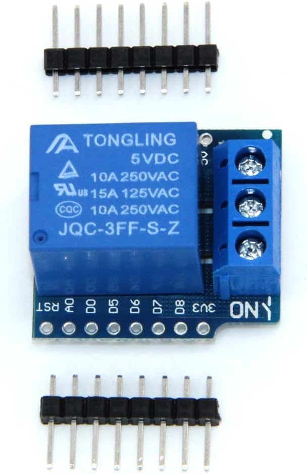 5 v relay module 1 road for WEMOS D1 mini ESP8266 WiFi Module