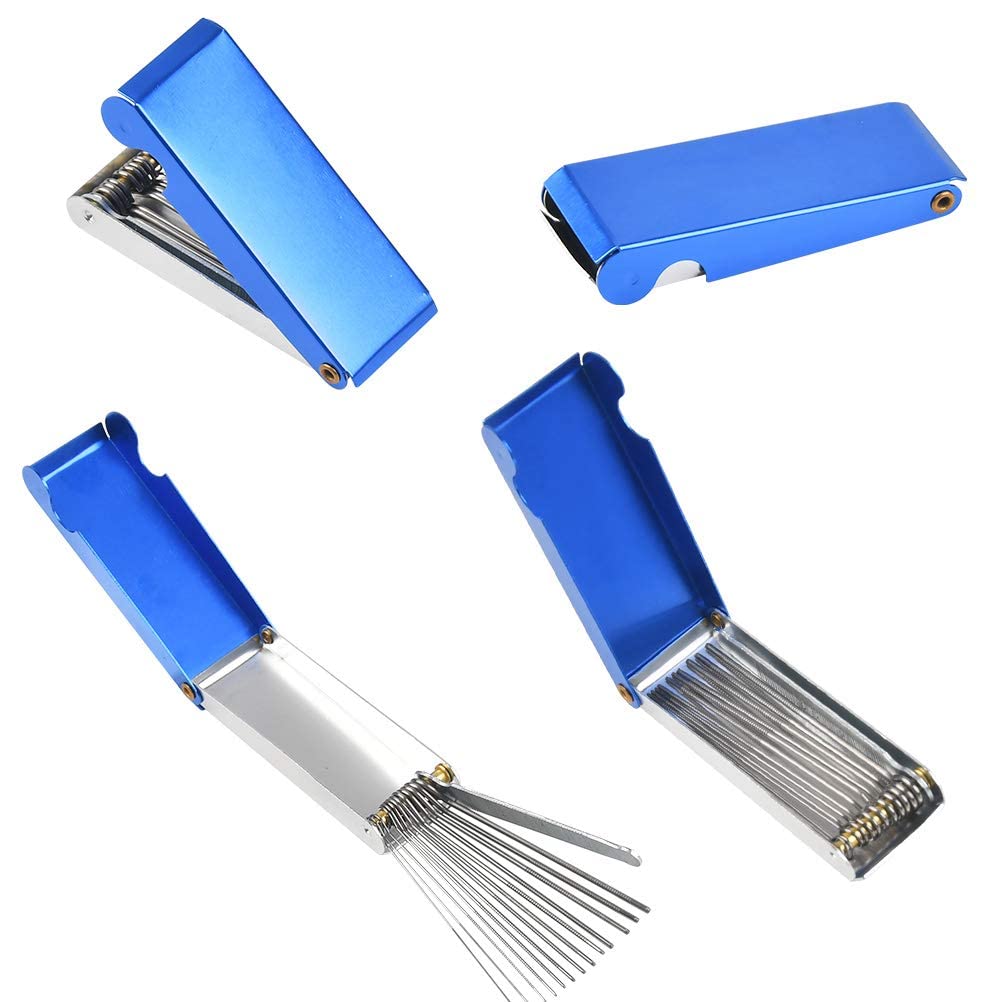 Guitar Nut Files Set Guitar Bridge Saddle Nut Files Guitar Bridge Saddle File Saddle Nut Files Guitar File Set Metal for Electric Acoustic Guitar Ukulele Bass Guitar Banjo Mandolin Guitar Repair Kit