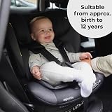 My Babiie MBCS400 360° Baby Car Seat ISOFIX ERF i-Size 0+/1/2/3 Black view 2