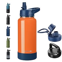 RUBYFLASK 32oz Insulated Water Bottle with