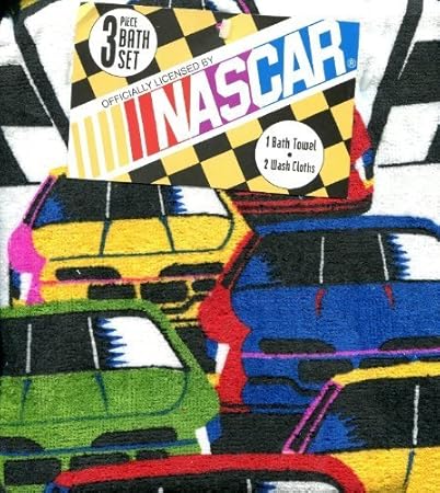 Amazon.com: Nascar 3-Piece Bath Set: Home & Kitchen