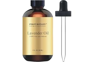 First Botany, 100% Pure Bulgarian Lavender Essential Oil - Premium Lavender Oil for Aromatherapy, Massage, Topical & Household Uses - 1 fl oz (Lavender)
