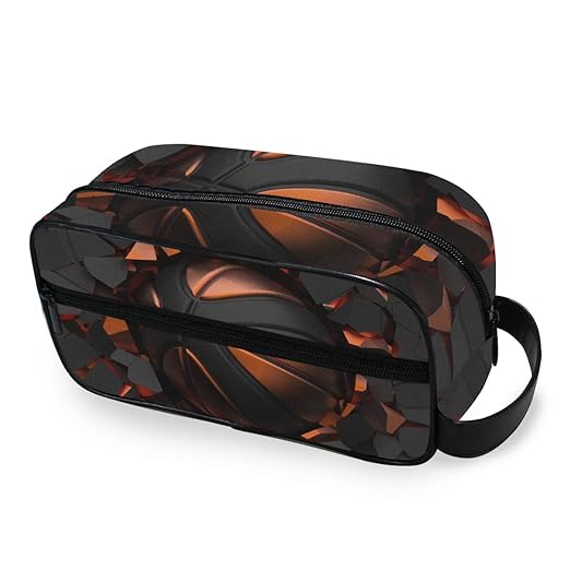 basketball toiletry bag