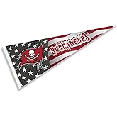 Tampa Bay Buccaneers Nation USA Americana Stars and Stripes Pennant Banner Flag