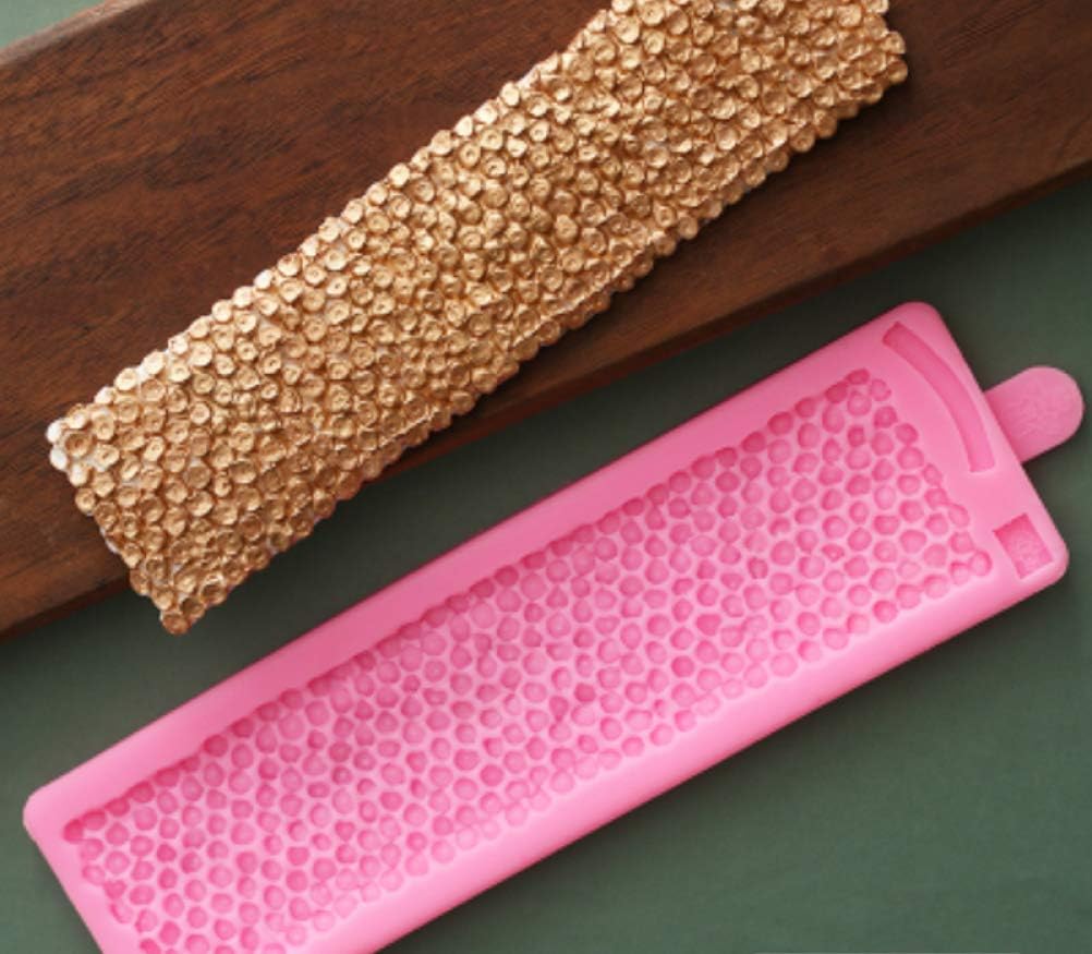 Sequins Pearl Silicone Mold for DIY Jelly Shots Desserts Soap Mould Crystal Candy Ice Cube Handmade Ice Cream Chocolate Cupcake Cake Topper Decoration Gum Paste Pudding Fondant Mold