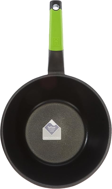 Prior | Wok mit Griff 24 cm, Aluminiumguss, Antihaftbeschichtung