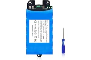 Moccdor 3000mAh Replacement Lithium-Ion Battery for Shark XFBT620 Battery, Compatible with Shark IX140 IX141 IX142 IZ140 IZ140C IZ141C IZ142 UZ145 Cordless Vacuum Cleaners