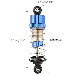 GDOOL RC CAR Front Aluminum Capped Oil Filled Shock