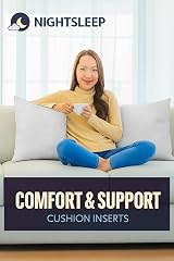 Extra Deep 18x18 Cushions Pack of 4 Hollow Fiber Pad Inserts view 6