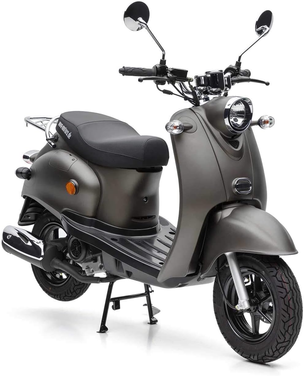 Nova Motors Retro Star Ie 50 Test Nova Motors Retro Star ie 50 matt anthrazit Euro 4 25km/h Motorroller