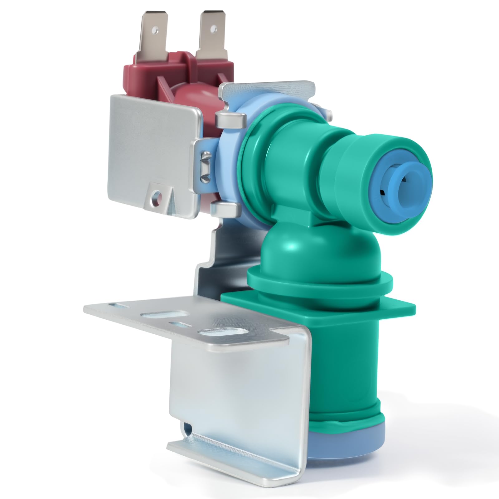 Photo 1 of W10498990 WPW10498990 Refrigerator Water Inlet Valve Replace W10238100 W10342318 2188784 2210515 2219594 PS11755669 AP6022336 K-77999-AM IMV-990, W10498990 Valve Compatible with Whirlpool Kenmore