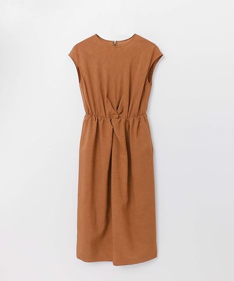 Amazon アーバンリサーチ ワンピース ドレス ウエストツイストワンピース レディース Camel Free ワンピース チュニック 通販
