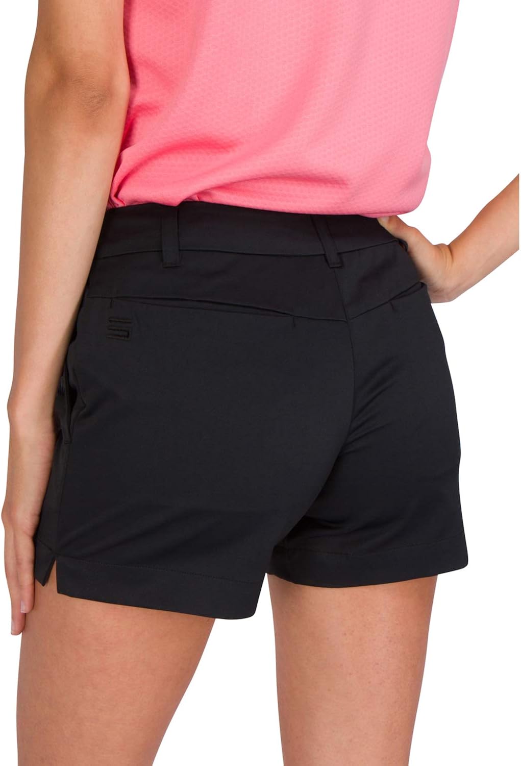 Three Sixty Six Womens Golf Shorts - Quick Dry Active Shorts with Pockets, Athletic and Breathable - 4 ½ Inch Inseam: Clothing