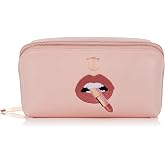 Charlotte Tilbury Pillow Talk Makeup Bag - Travel Cosmetic Bag, Zip Close | Multi-Use Travel Cosmetic Bag in Pillow Talk Pink - Organize, Store &amp; Travel with Makeup Products - Gift Essential