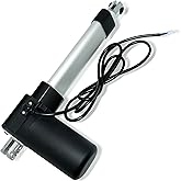 Progressive Automations 12V Electric Linear Actuator 6" Stroke 400 lb Force | High Load Linear Actuator, IP66 Water-Resistant for Manufacturing, Factory, Automotive, Machinery, Agricultural Automation