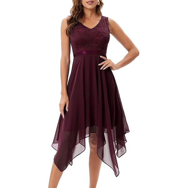 Belle House Short Bridesmaid Dress - Sweetheart Neckline, Corset Back, Chiffon Prom Gown For Women - View #3